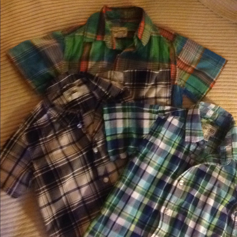 3 Children's Place Dress Shirts